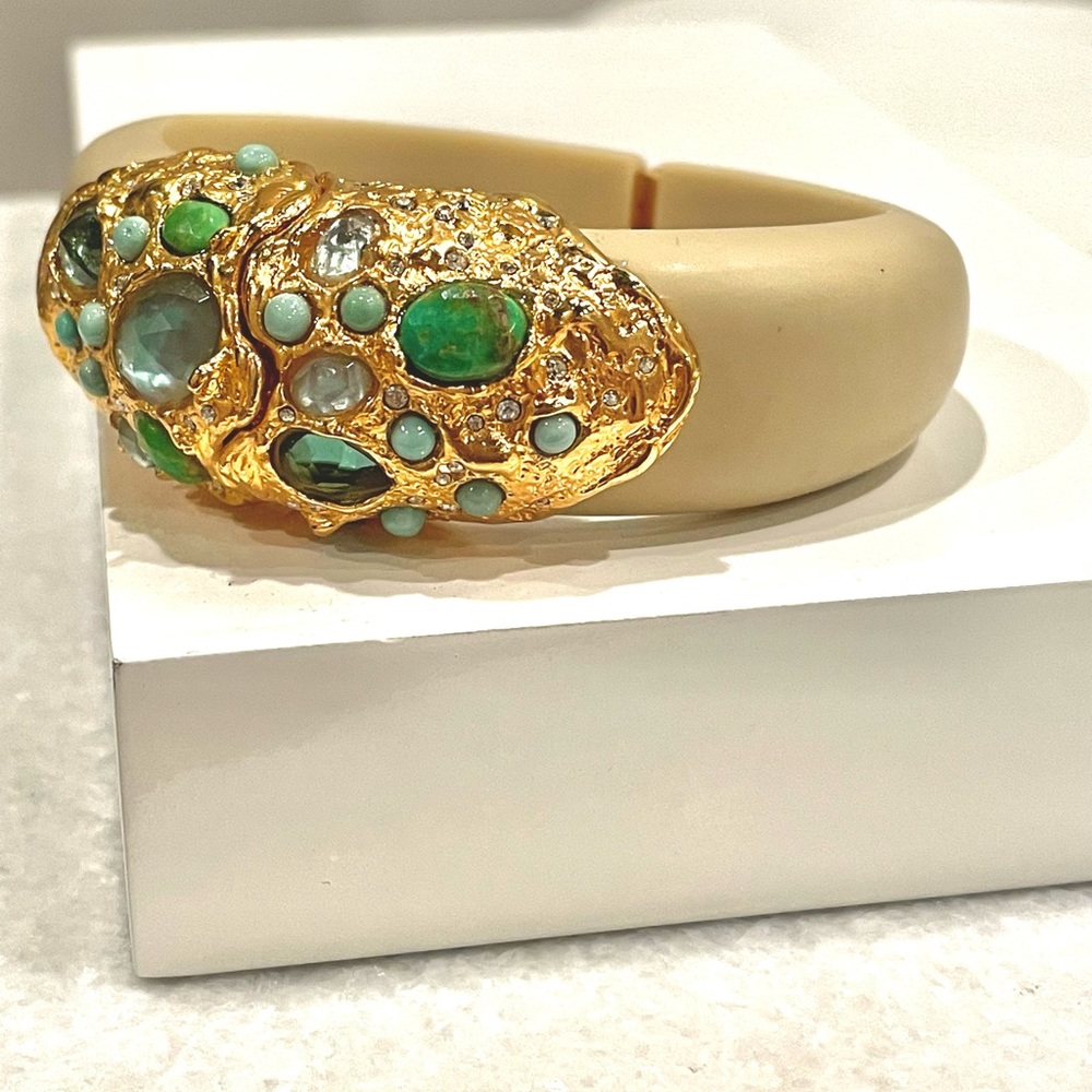 Alexis Bittar Rare Encrusted Matte Bracelet